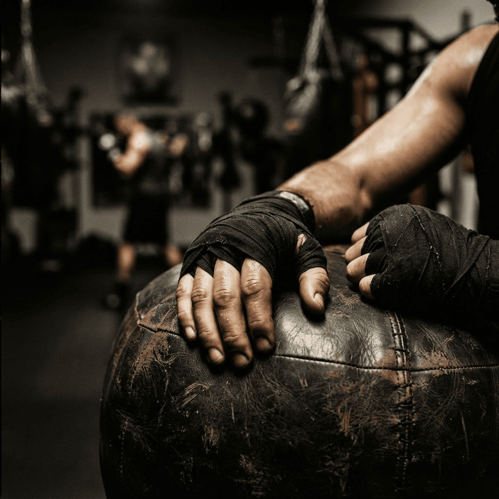 Treino de artes marciais no WO Fighting Center, Saguaçu — Joinville